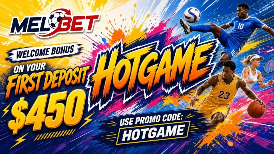 How to use the Melbet promo code HOTGAME for a first deposit bonus